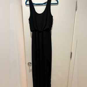 Lush Black Maxi Dress